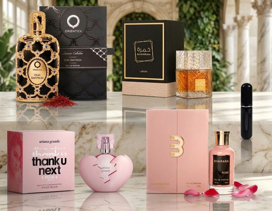 Combo Fragancias de Lujo + Perfumero